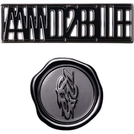 And2ble 06 Metalen Badge Set