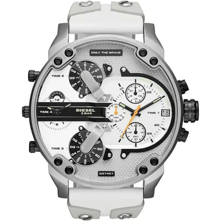 Diesel Mr. Daddy 2.0 DZ7421 Chronograaf Herenhorloge Zilveren RVS