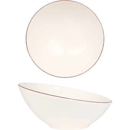 Bonna Kommetje - Retro - Porselein - 18 cm (450cc) - set van 6