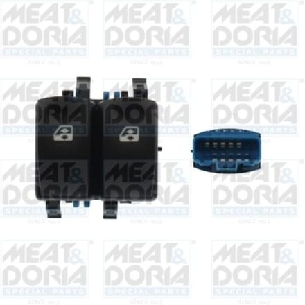 Schakelaar, raamopener Original MEAT & DORIA 26608