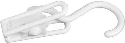 Set van 5 blauwe of witte Fackelmann Tecno klemhaken