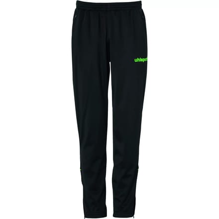 Uhlsport Stream 22 Polyesterbroek Kinderen - Zwart / Fluo Groen | Maat: 152