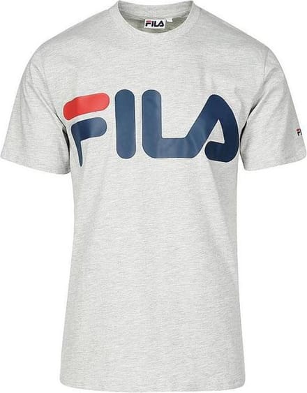 Fila Classic logo Tee Sportwear Unisex - Light Grey Melange