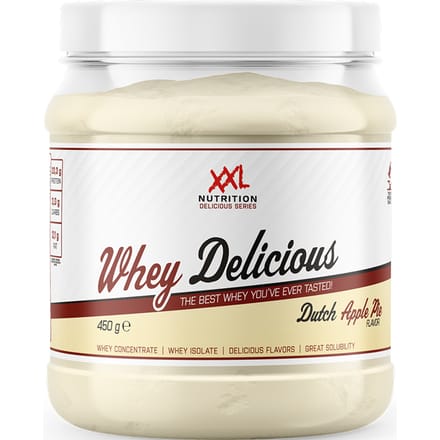 XXL Nutrition - Whey Delicious - Appeltaart - Eiwitpoeder - 450 g