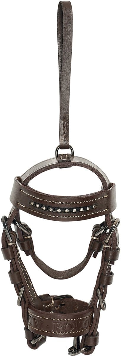 Hv Polo - Spiegelhanger Bridle Charm Legacy - Mini Hoofdstel - Sleutelhanger Almond