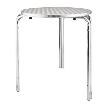 Bolero ronde stapelbare RVS tafel 60cm