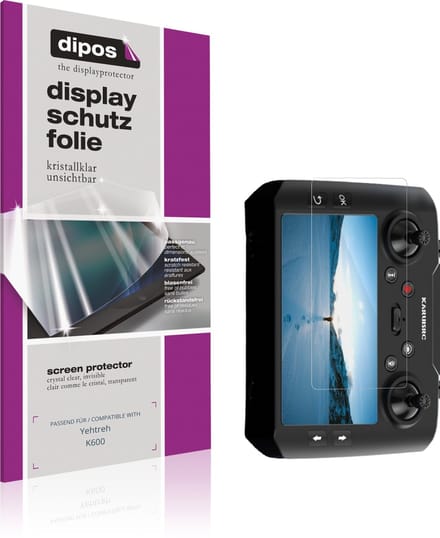 dipos – 2x Beschermfolie geschikt voor Yehtreh K600 | Krasbestendige & heldere Screenprotector Ultra-Thin