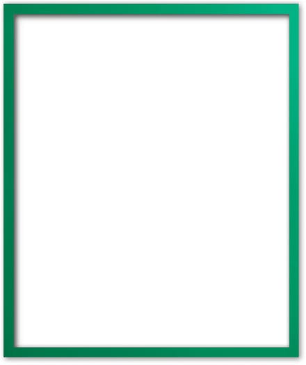 Moderne Lijst 60x60 cm Groen - Emilia