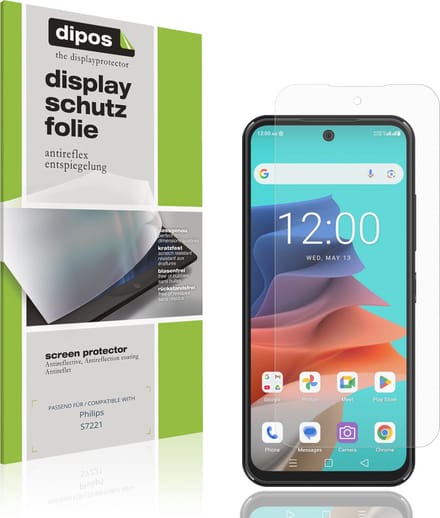 dipos – 4x Matte Beschermfolie geschikt voor Philips S7221 | Krasbestendige & antireflecterende Screenprotector Ultra-Thin