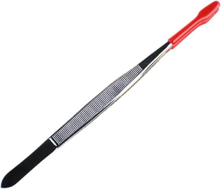 Precisie Pincet - Haar Pincet - Sieraden Maken - Schuine Punten - 1 Gram - Rood