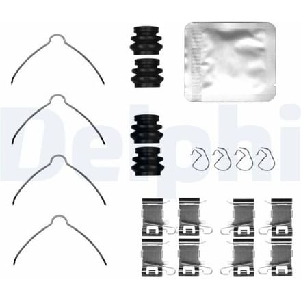 Accessoireset, schijfremblok DELPHI LX0849