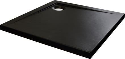 Sanifun douchebak Nero 800 x 800 x 45 Zwart