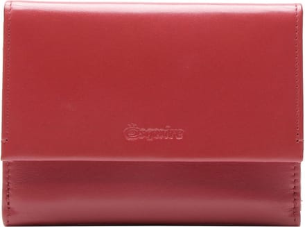 Esquire Portemonnee Silk 02 Wallet Red Donkerrood