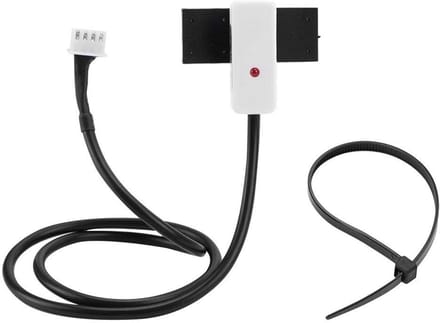 Allecto - Highly Sensitive Non-Contact Liquid Level Sensor - Water Level Sensor - Anti-Interference - Wit - Detectietool - Voor Plastic, Glas, Kera...