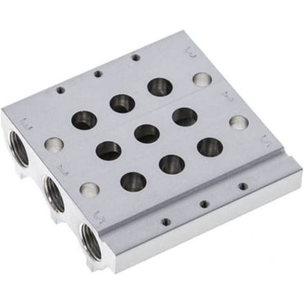 G1/8'' Manifold 3-Stations Festo 566559 VABM-L1-10S-G18-3
