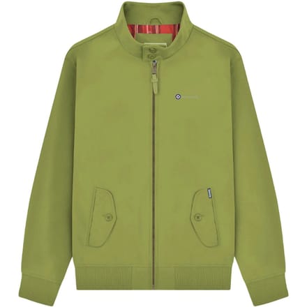 Lambretta Heren Target Waterafstotende Hoodie (Olijf)