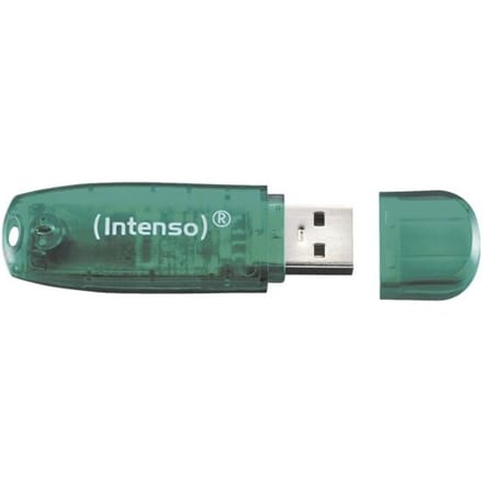 Intenso Rainbow Line USB Drive - Groen - 8GB - USB-stick