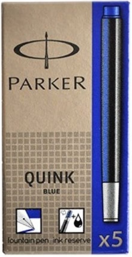 Parker S0116240 inktpatronen - Penvulling -  Blauw