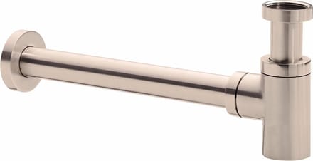 Saqu Desire Wastafelsifon - Laag - 11/4 inch - RVS-look