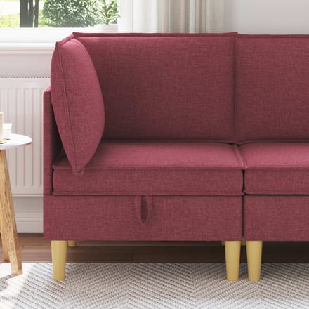 vidaXL - Sofa - met - opslag - Stof
