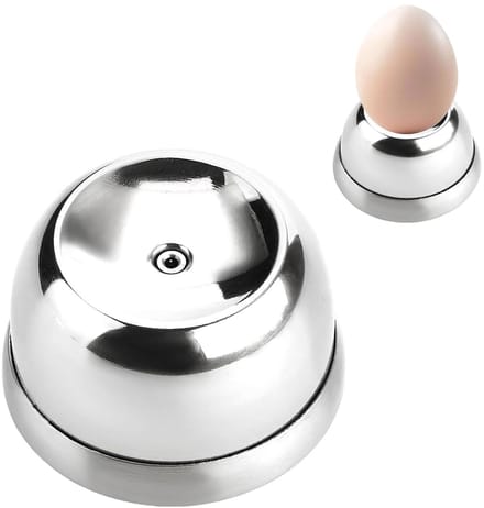 Peysaitr – Eierprikker - RVS - 5,4 x 5,4 x 3.4 cm - Ei - Prikker - Zilver