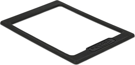 2,5'' HDD/SSD verhogingsadapter (+2,5mm) / zwart
