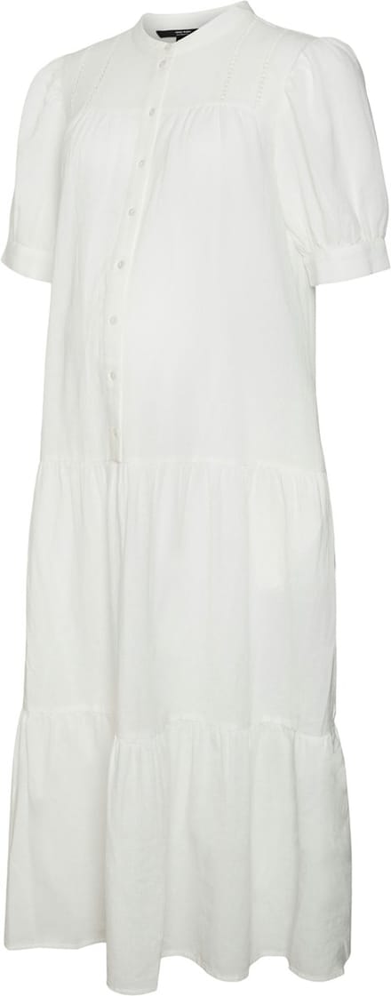 VERO MODA MATERNITY - VMMMILAN 2/4 7/8 DRESS WVN - Dames - Mini jurken