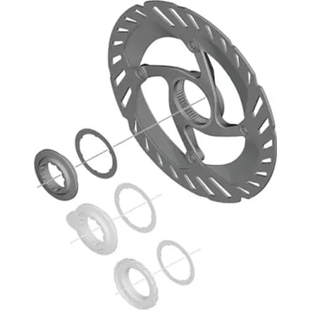 Remschijf met borgring interne spline Shimano RT-CL800 Center Lock Ice Technoligies Freeza