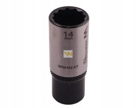 Waryński 1/4" 14 mm Dopp-sleutel - lange uitvoering