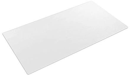 Doorzichtige bureauonderlegger 90 x 40 cm - Antislip, waterdicht en krasbestendig