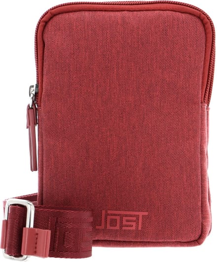 JOST Schoudertas Bergen Pouch Apricot Rood