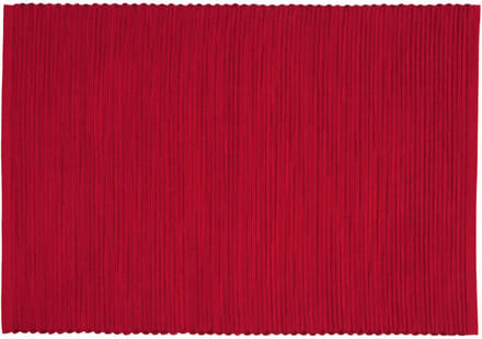 Set van twee - Sander placemat Breeze 35x50 - Rood