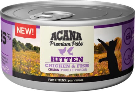 Acana Premium Pâté Kitten Kip & Vis - 24 x 85 gr - Voordeelverpakking