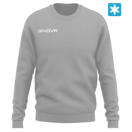 Givova Sweatshirt Grijs S Man