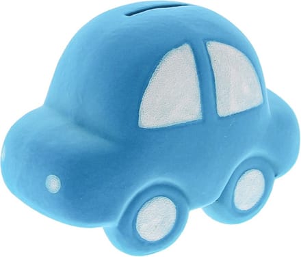 Spaarpot Auto blauw
