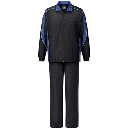 Jan Vanderstorm herren Vrijetijdspak - 64 - blauw - Plus Size