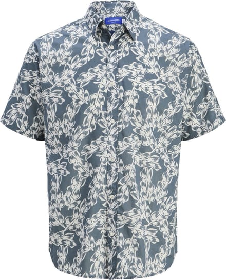 JACK&JONES - JORJOSHUA SPLIT AOP SHIRT SS LN - Heren - Overhemden