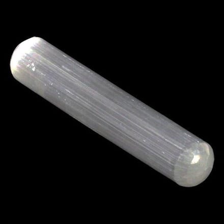 Seleniet massage staaf 2 ronde uiteinden - 15 cm - M