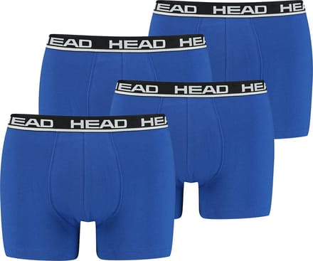 BOXERS Set van 4 hoofd-basisboxerbroeken voor heren, ondergoed, ondergoed