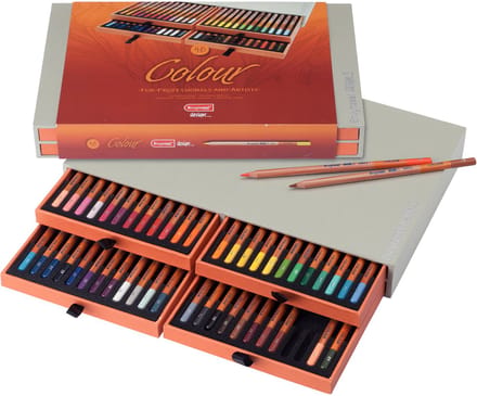 Kleurpotlood bruynzeel design 48st assorti | 2 stuks