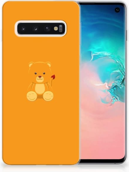 Samsung Galaxy S10 Telefoonhoesje met Naam Baby Beer