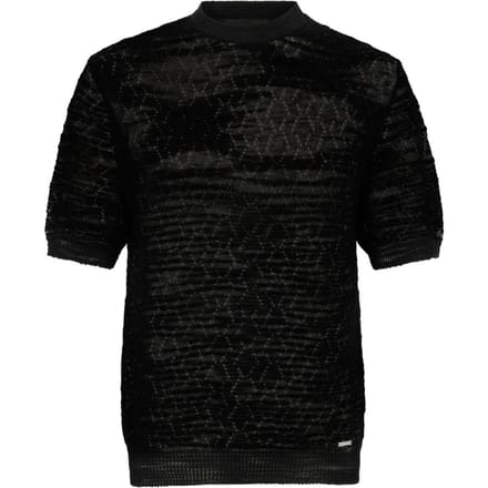 Dsquared2 t-shirt zwarte man geperforeerd