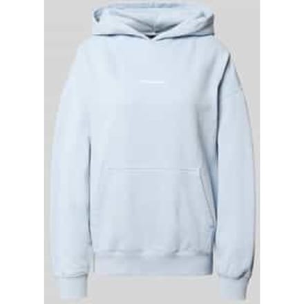 oversized hoodie met gestikt logo model 'CLARITA'
