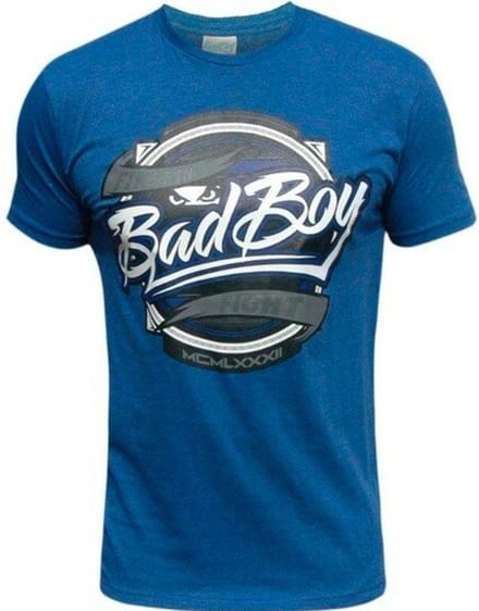 Bad Boy Showdown T-Shirts Blauw - S