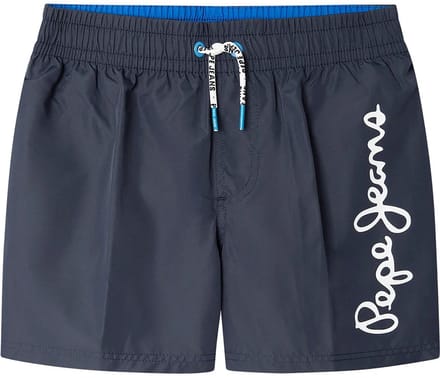 Pepe Jeans Logo Zwembroek Blauw 8 Years Jongen