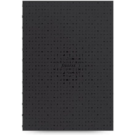 Filofax icon navulling a4 gelinieerd, zwart