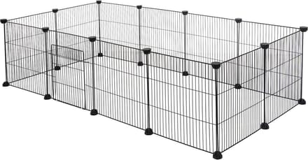 Knaagdierenren - Wit - Verstelbaar - Kleine Dieren - 142x53x71cm