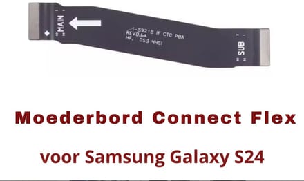 Samsung Galaxy S24 Moederbord Connector Flex Kabel - Vervangingsonderdeel