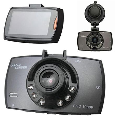 Mini Auto Dashcam 2,7 inch LCD 1080P met G-sensor en Nachtzicht