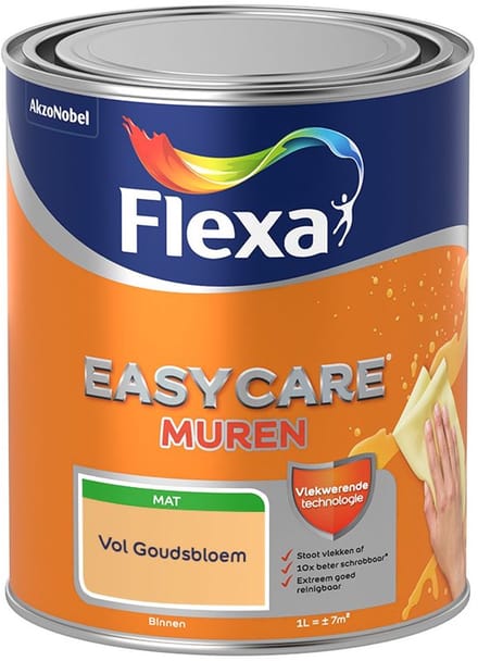 Flexa - Easycare Muren - Vol Goudsbloem - Mengverf - 1 L